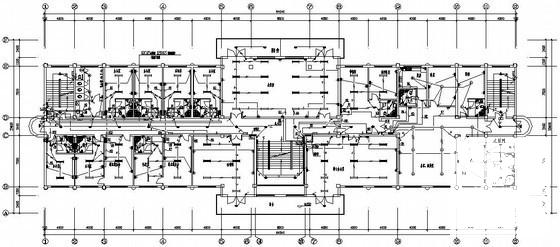 综合办公楼电气设计CAD施工图纸 - 3