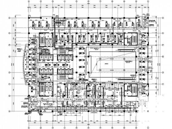 21层大型医院病房楼空调通风施工图(知名院图纸，详图丰富) - 1