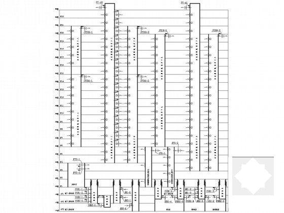 21层大型医院病房楼空调通风施工图(知名院图纸，详图丰富) - 5