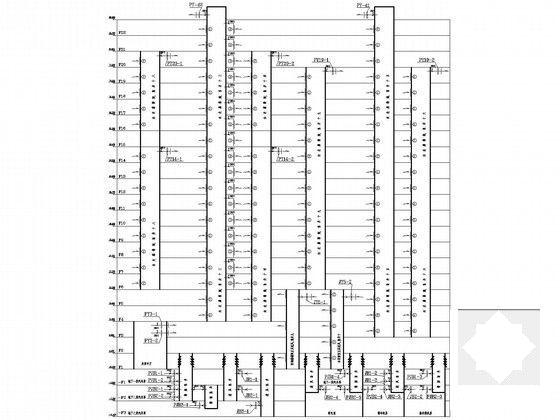 21层大型医院病房楼空调通风施工图(知名院图纸，详图丰富) - 5