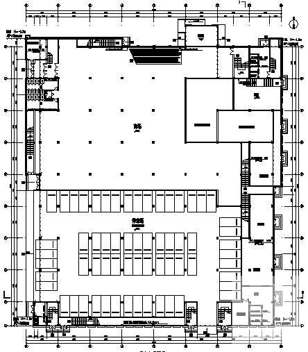 4层大型卖场电气设计CAD施工图纸(消防报警系统) - 1