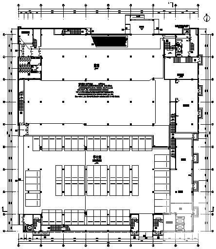 4层大型卖场电气设计CAD施工图纸(消防报警系统) - 3