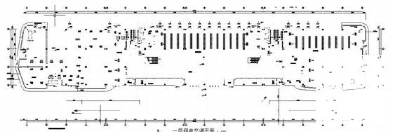 4层客运中心电气设计CAD施工图纸(防雷接地系统) - 1