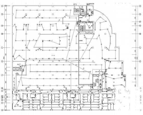 12层综合建筑电气强弱电CAD施工图纸（商业住宅楼酒店） - 2