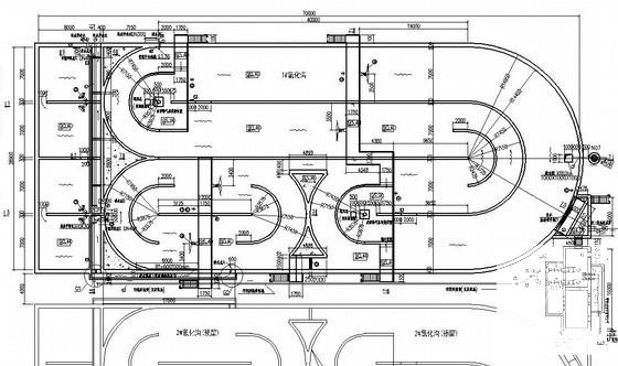 污水处理厂CAD施工图纸(Carrousel氧化沟污泥泵房)(紫外线消毒) - 3