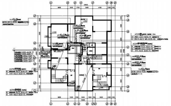 高层住宅楼电气设计CAD施工图纸 - 3
