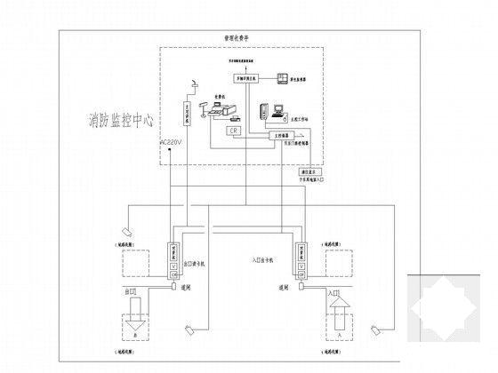 8层综合三甲医院电气CAD施工图纸（弱电大样） - 5