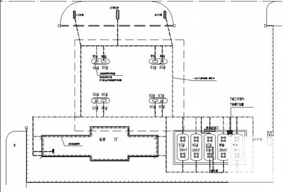 国内加油站电气设计CAD施工图纸 - 2