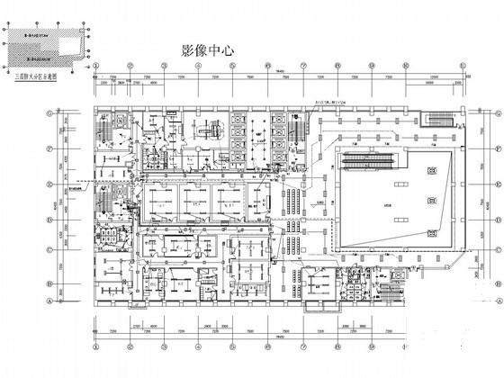 五万平20层综合医院电气CAD施工图纸（三级负荷，第二类防雷） - 1