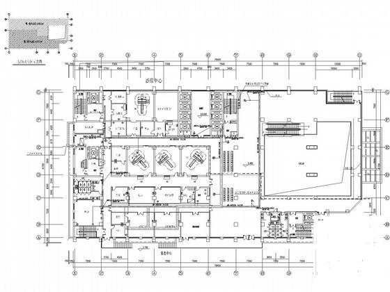 五万平20层综合医院电气CAD施工图纸（三级负荷，第二类防雷） - 3
