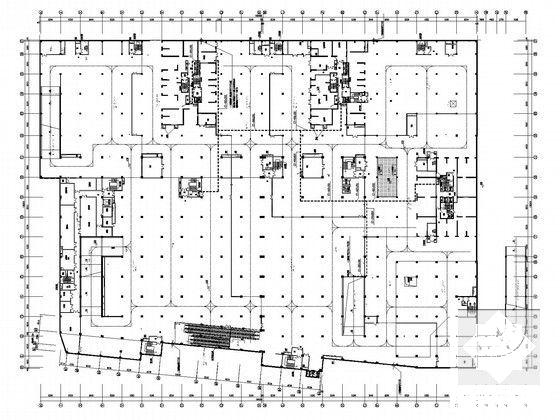 15万平22层综合商业广场项目电气CAD施工图纸（二级负荷）(联动控制系统) - 4