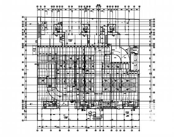 28层住宅楼给排水CAD施工图纸(埋地式污水处理) - 4