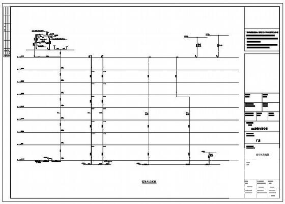 8层厂房给排水CAD施工图纸 - 1