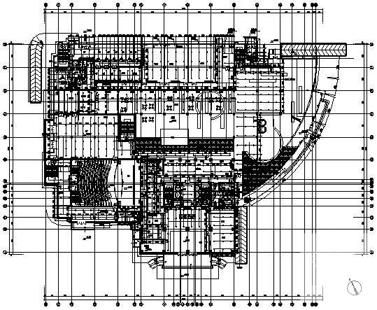22层综合文化大厦给排水CAD施工图纸(自动喷水灭火系统) - 2