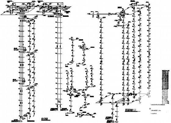 22层综合文化大厦给排水CAD施工图纸(自动喷水灭火系统) - 4