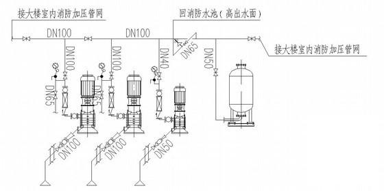 大型商务楼消防CAD施工图纸(火灾报警系统) - 3