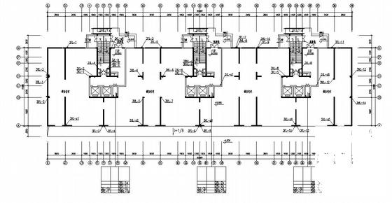 31层住宅楼小区给排水CAD施工图纸(自动喷水灭火系统) - 1