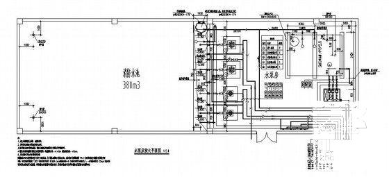 19层商住楼给排水CAD施工图纸(消防管道系统) - 5