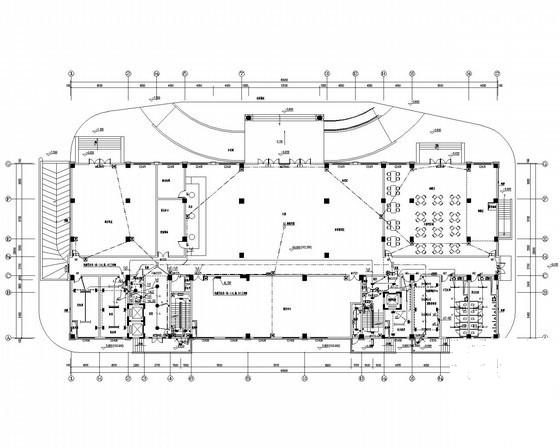 地上10层宾馆电气CAD施工图纸（二级负荷，第二类防雷）(火灾自动报警) - 2