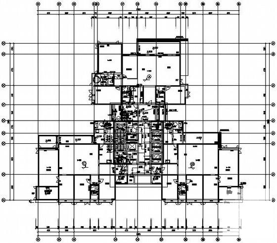 61层住宅楼消防CAD施工图纸（S型气溶胶灭火系统） - 4