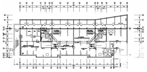12层剪力墙结构住宅楼电气设计CAD施工图纸（顶层为机房） - 4