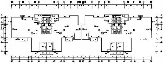 34层商住楼给排水消防CAD施工图纸 - 2