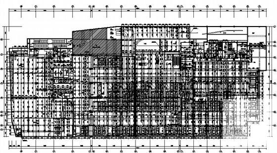 22层体育运动服务综合楼给排水CAD施工图纸(卫生间大样图) - 1