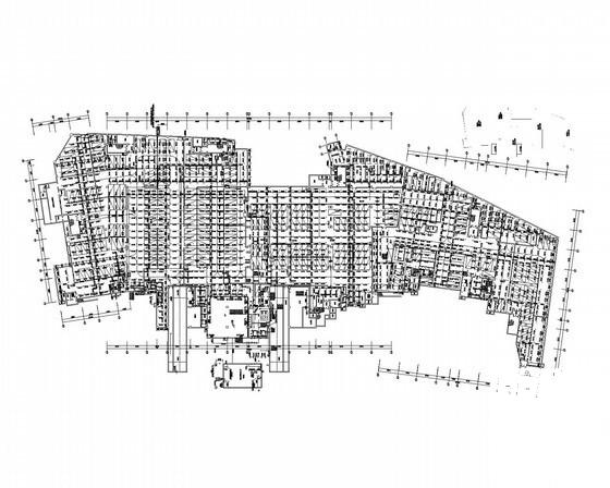 7层商业大厦给排水CAD施工图纸 - 1