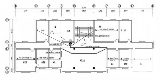4层水厂电气设计CAD施工图纸(防雷接地系统等) - 2