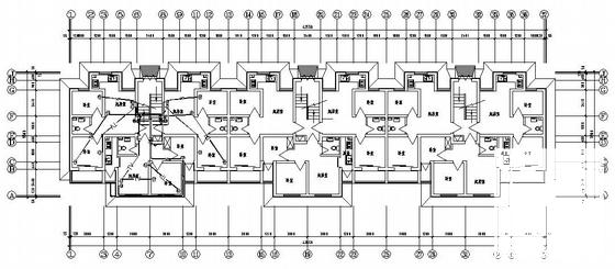 5层住宅楼电气设计CAD施工图纸(防雷接地系统) - 2