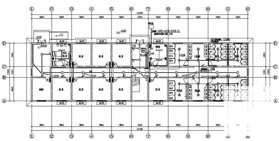 3层招待所电气设计CAD施工图纸(防雷接地系统) - 1