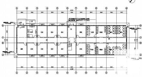 3层招待所电气设计CAD施工图纸(防雷接地系统) - 2