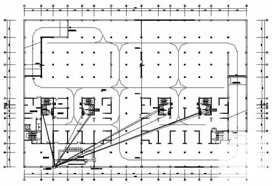 28层公寓楼电气设计CAD施工图纸(火灾自动报警系统) - 3