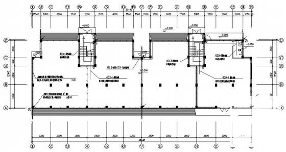 6层住宅楼小区电气设计CAD施工图纸(防雷接地系统等) - 4