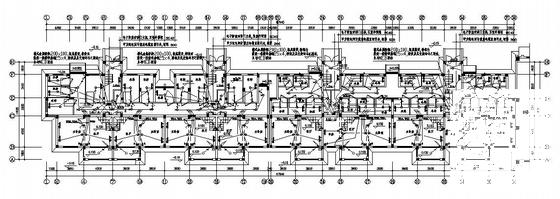 6层住宅楼小区电气设计CAD施工图纸 - 1