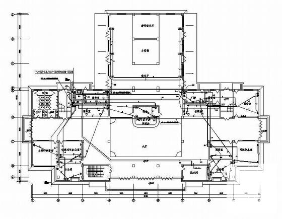 客运站两层主站房电气设计CAD施工图纸(防雷接地系统) - 2