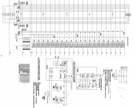 22层综合商用住宅楼电气CAD施工图纸（二级，三级负荷）(联动控制系统) - 2