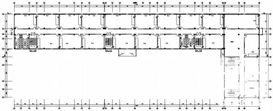 框架结构5层教学楼电气设计CAD施工图纸(防雷接地系统) - 3