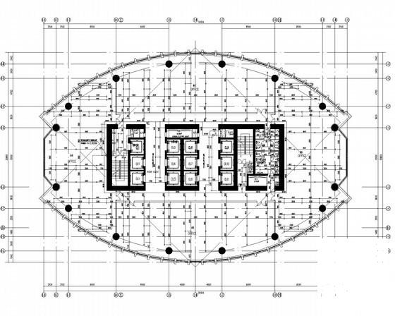 9万平48层甲级商务写字楼给排消防CAD施工图纸 - 1