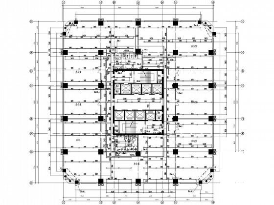 28层办公大厦给排水CAD施工图纸 - 2