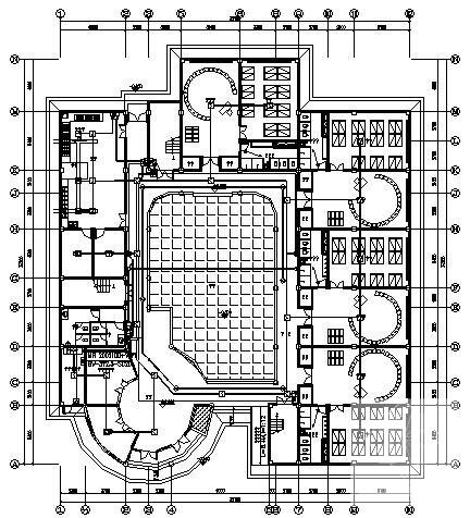 4层幼儿园大楼电气CAD施工图纸（三级负荷） - 2