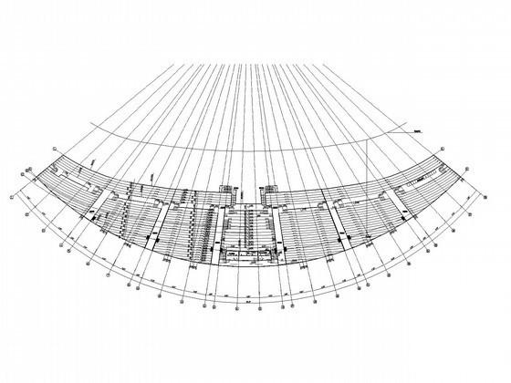 地上1层体育场建筑电气CAD施工图纸（二级负荷） - 3