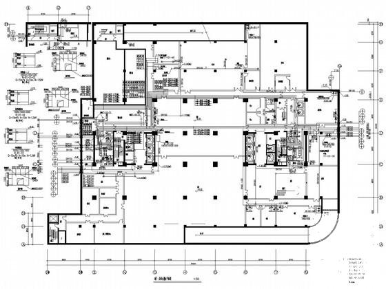 18层超齐全高档写字楼给排水CAD施工图纸（10套水系统） - 1