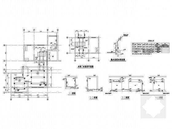 18层高档住宅楼给排水CAD施工图纸(室外消火栓用水量) - 5