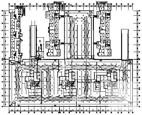 大型地下车库电气CAD施工图纸（二级负荷） - 1