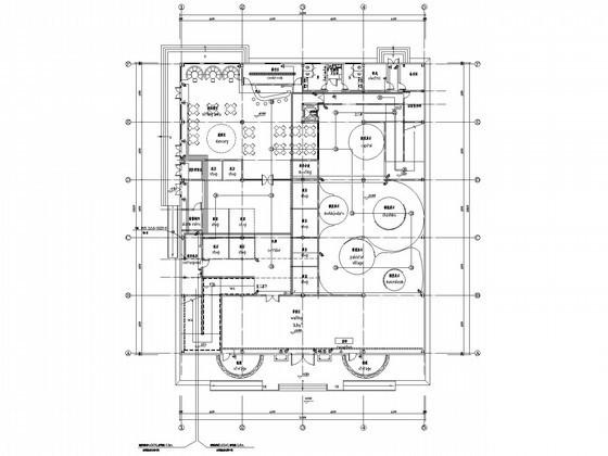 世博外国展馆电气CAD施工图纸（三级负荷，第二类防雷）(消防设计说明) - 2