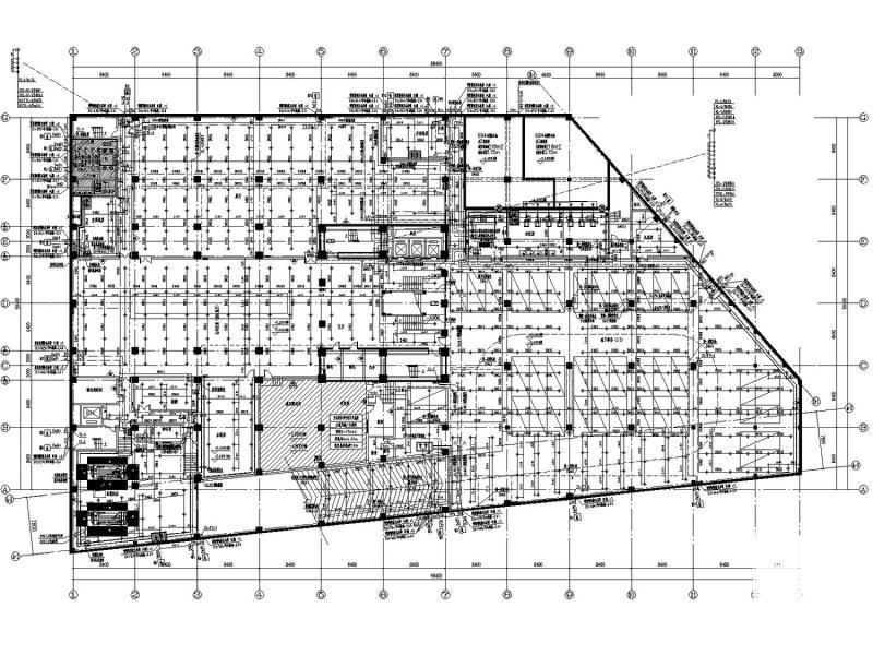 4层综合展览馆给水排水虹吸雨水消防CAD施工图纸（大院出图纸）(室外消火栓系统) - 2