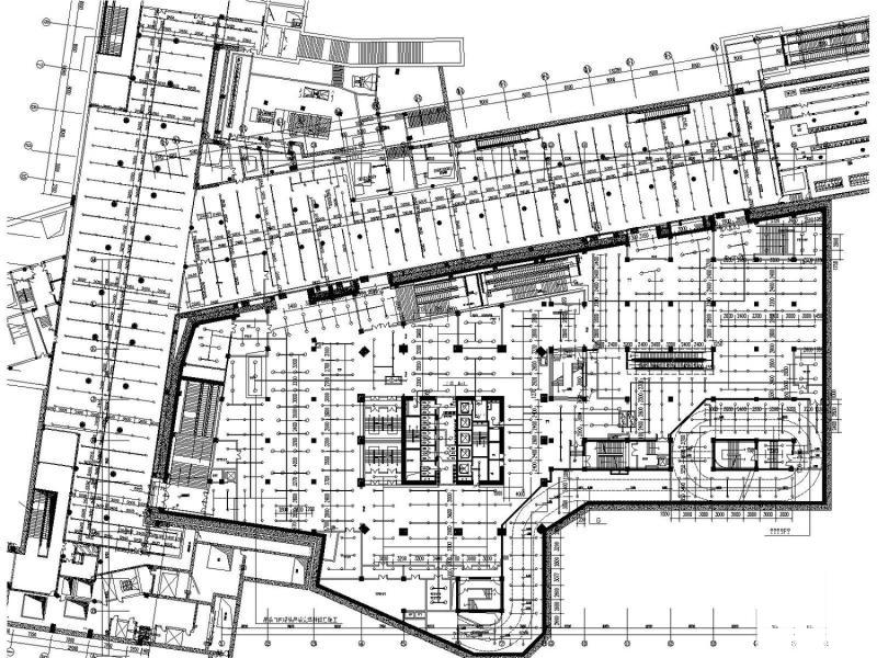 地标建筑190M交通大厦给排水消防CAD施工图纸（42层）(室外消火栓系统) - 2