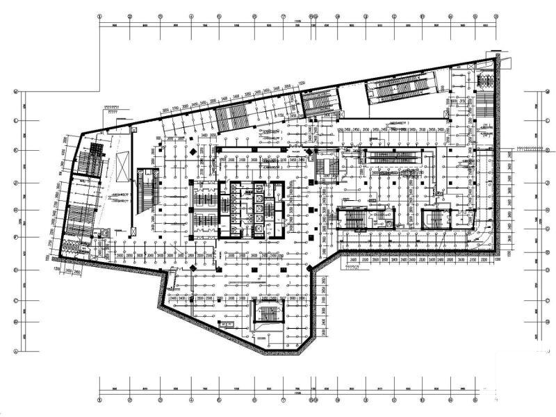 地标建筑190M交通大厦给排水消防CAD施工图纸（42层）(室外消火栓系统) - 3