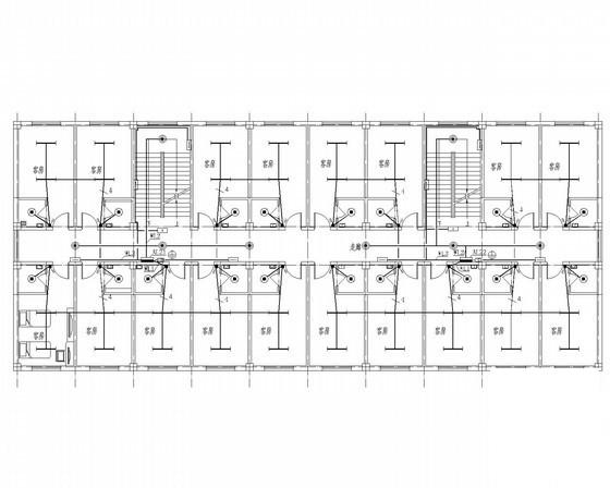 地上3层旅馆电气CAD施工图纸（三级负荷，第三类防雷） - 1